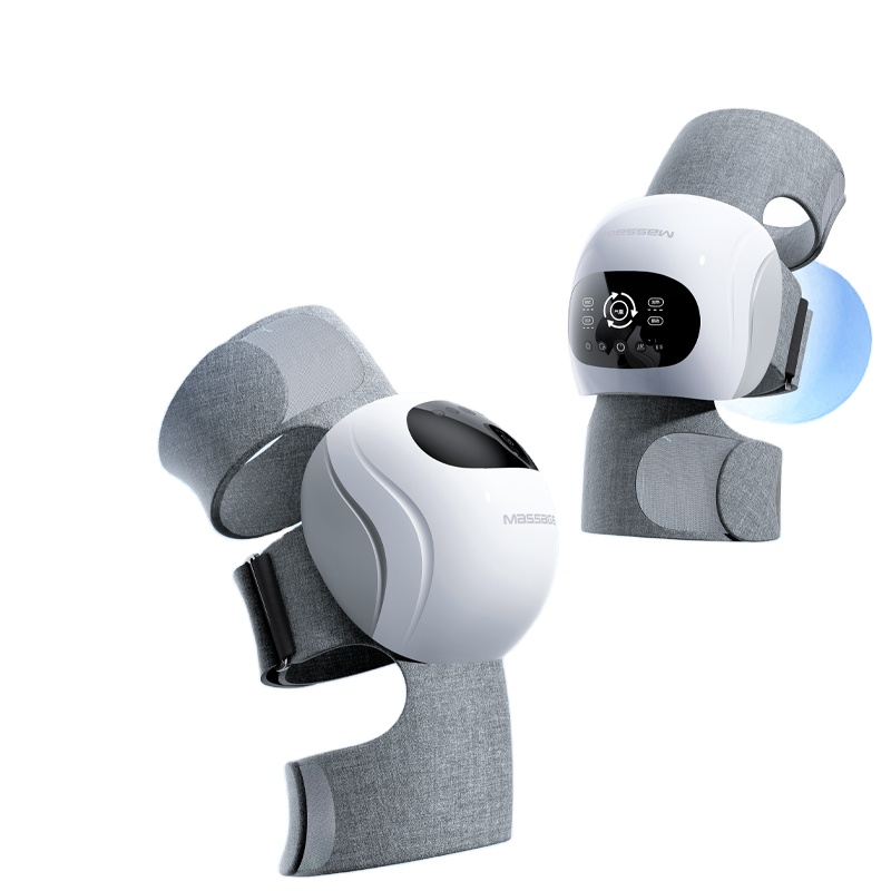 Smart Knee Wrap - Elektrisch beheizbares, wiederaufladbares Infrarot-Schmerzlinderungskissen für Arthritis,