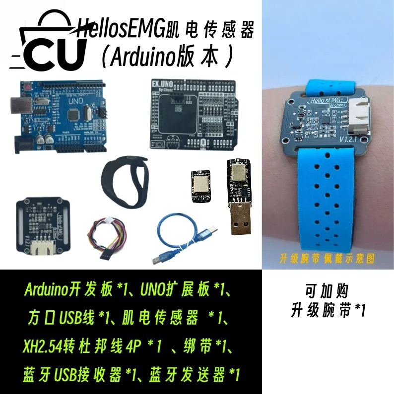 Trockenelektroden-SEMG-Elektro – Muscle Sensor Emg Bewertung und Preis