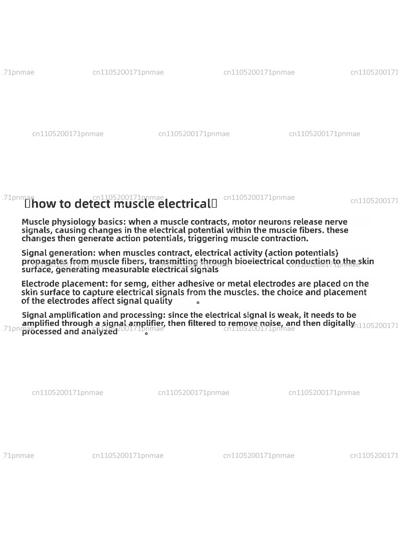 Trockenelektroden-SEM-G-Sensor – Muscle Sensor Emg Bewertung und Preis