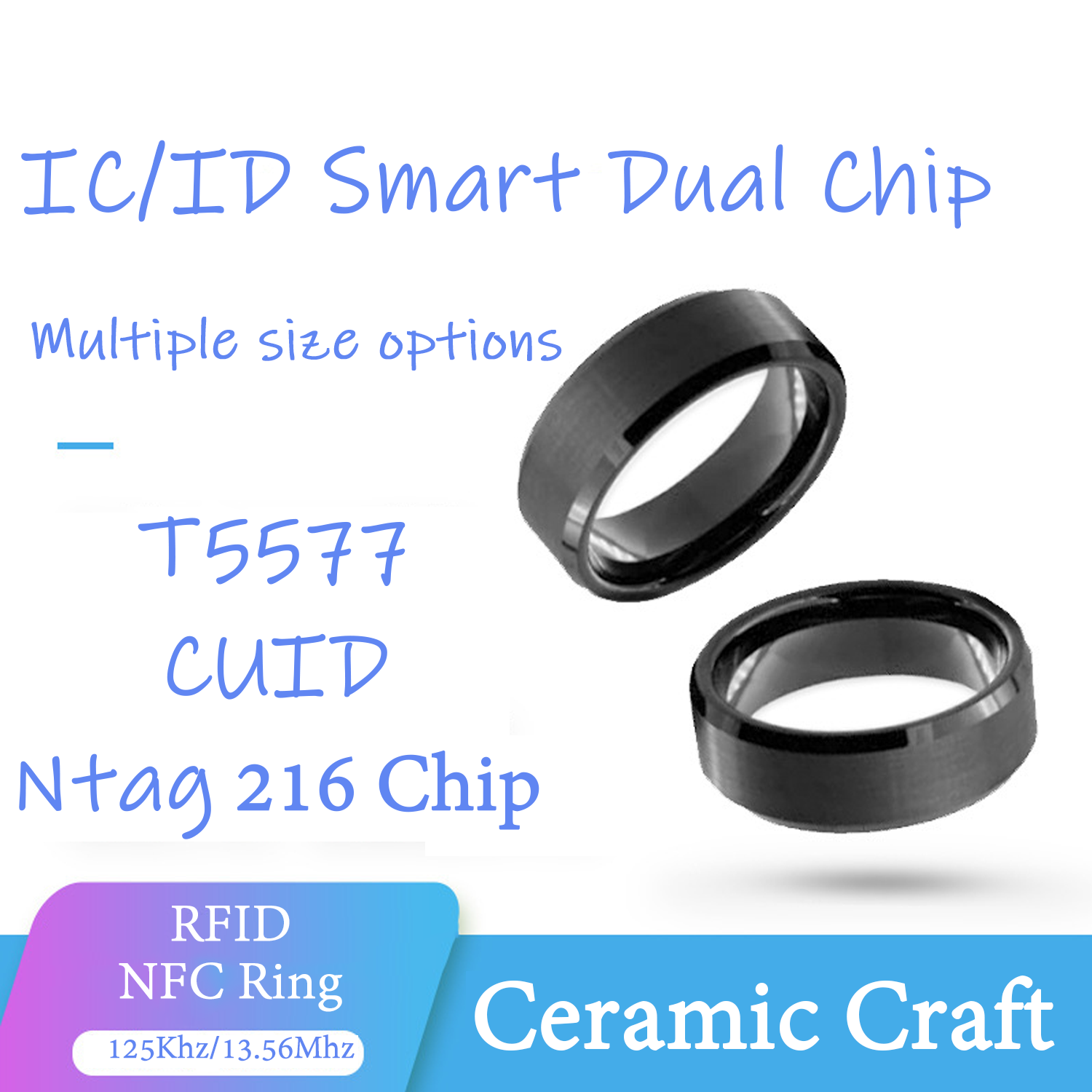 CUID T5577 Dual Chip Klon Ring – Smart Ring Nfc Pay Bewertung und Preis
